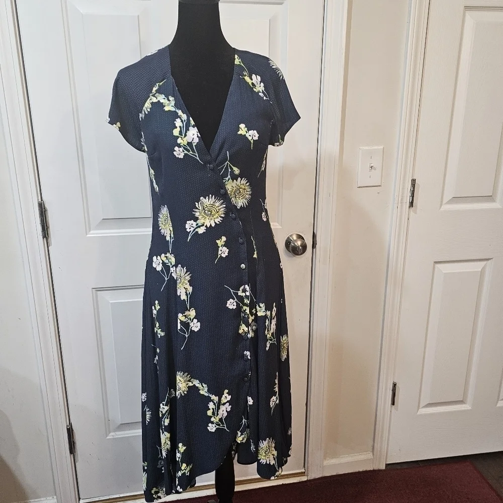 Free People Lost in your floral mini dress size XS